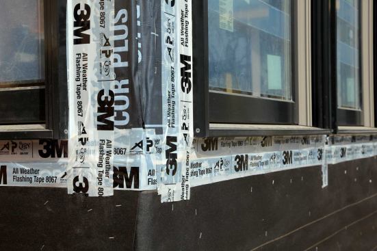 Solid acrylic flashings are designed to bond to substrates at the molecular level. They make the firmest bonds at the widest range of temperatures, according to some experts.