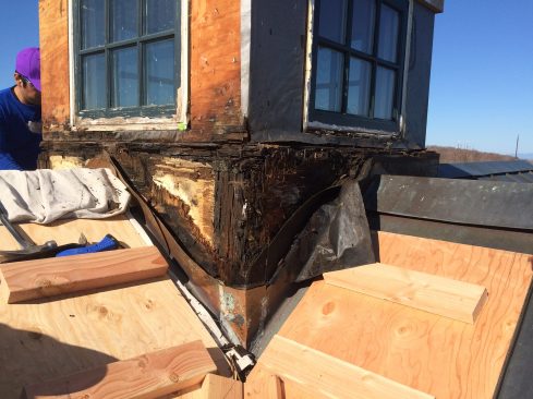 No question. In cases of advanced decay, as on this cupola , there is little question that the rotted structure needs to be completely replaced with new framing (and the flashing details worked out to prevent this from happening again; to learn more about this project, see "Fixing a Poorly Flashed Cupola").