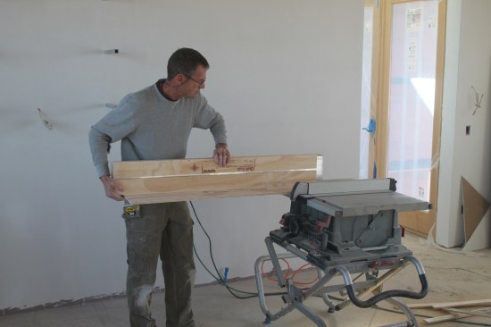 The panels come either as singles or bundled together accordion style. If a single panel is needed, it can easily be separated from the bundle with a table saw.