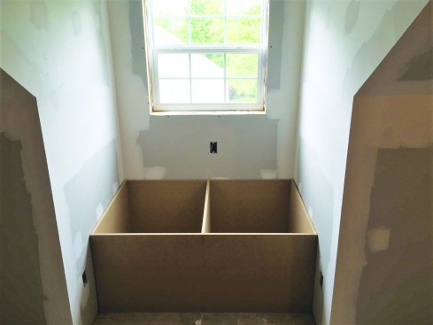 The MDF box was installed.