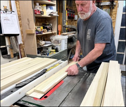 To cut the tapered column facets …
