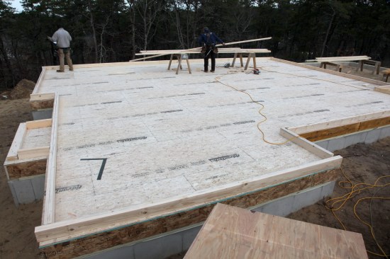 Plate measuring and cutting proceeds until all the wall plates are cut and set into place.