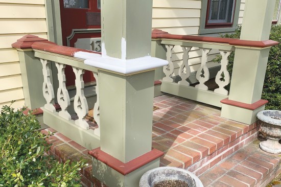 With two coats of paint and an annual inspection, this repair should last indefinitely.