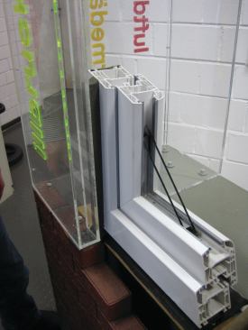 Two layers of glass are less efficient and can cause problems with condensation.