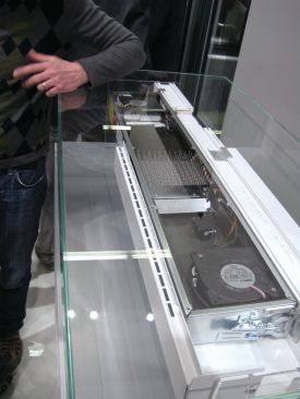 Heat recovery ventilators can be installed with each window. They introduce fresh air to a room without losing heat from the room.