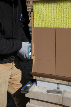 For shingle courses where the entire edge is accessible with plane, Install the shingle first, then gradually cut back the edge with a knife becore finishing it with a block plane.
