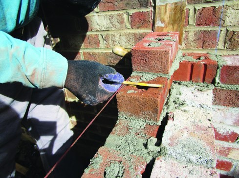 A flat clip, called a twig, is another tool for securing twine.