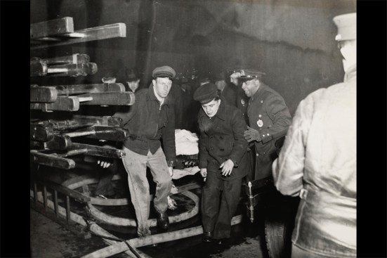 First responders included taxi drivers and members of the armed services, who happened to be at the club or nearby. Fifty-one servicemen and two WAC (Women Army Corps) service woman were killed. In addition to ambulances, victims were transported to local hospitals via taxis, private automobiles, and delivery trucks.
