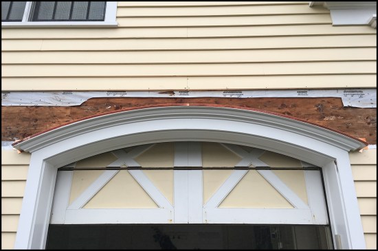 The lapped center seam was soldered.