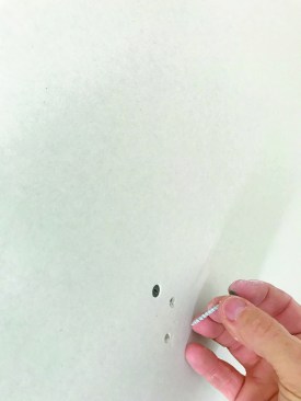 When an errant screw won’t back out with a screw gun, the author takes the screw out by hand.