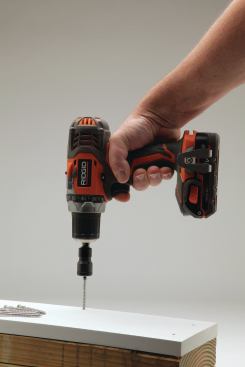 Concealed fastener systems use self-countersinking screws and special bits that drive the screws to a specific depth.