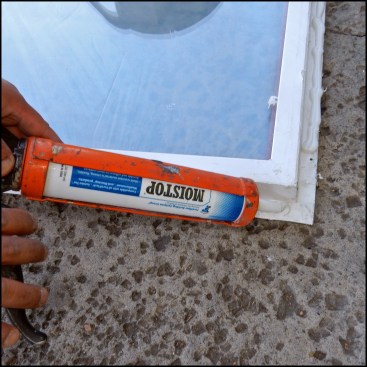 For exterior applications, the author prefers advanced polymers, such as this one from Henry Company.