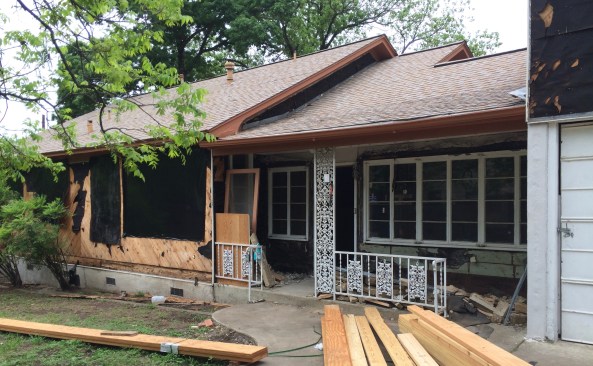 The author’s first experience with using a fluid-applied barrier was the restoration of a 1950s home in central Austin.  