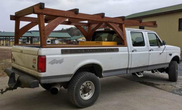 If your truck rack has "knees,” you’re in a different class.