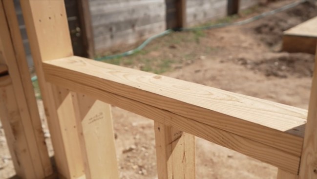 Sealing window openings starts with a sloped sill on the rough opening. 