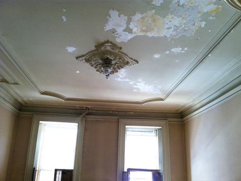 When my clients purchased this four-story row house a year ago, the existing interiors were in rough shape, though not without charm. Fairly elaborate plaster molding was run throughout the upper three floors and there were…