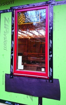 Seal all window openings and integrate them with the WRB.