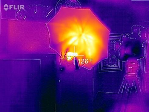 I shot my Time Warner Cable News “Your Home” story and the Halogen Lights were HOT. I love the spot temperature setting.