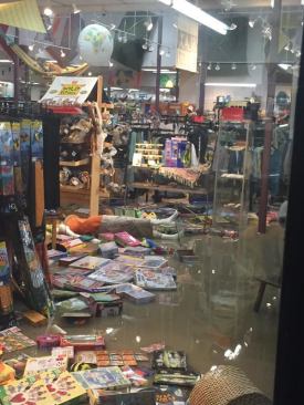 Whole Earth Provision Co Story on Lamar Blvd – Memorial Day Flooding 2015