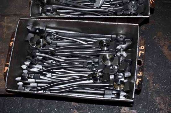 Precise mating joint surfaces must be milled into the pliers.