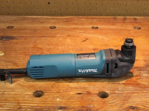This is the TM3000C, one of two OMTs (the other is cordless) Makita introduced this spring.