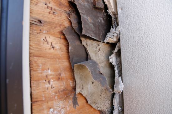 The stucco was installed with the standard double tar paper method.