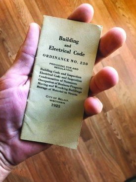 Code pamphlets such as this one from 1925 could be carried in a shirt pocket.