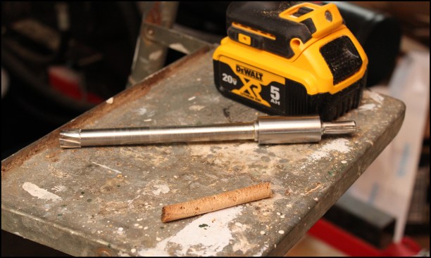 … allow the core sample to be removed from the drill tube.