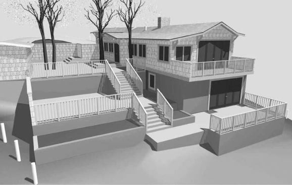 Rendering of remodel