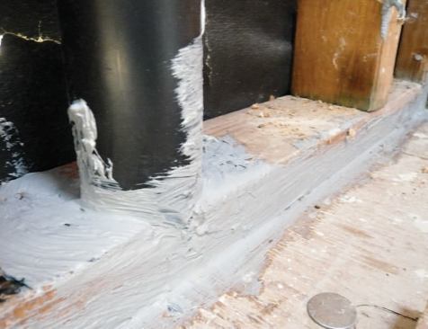 In retrofit applications where that’s not an option, air leakage under the plate can be reduced by sealing the area with duct mastic.