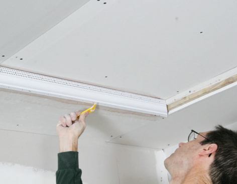 To match the milled look of the previously installed archways, for example, I used Trim-Tex's 11/2-inch Step A bullnose bead, which has a 3/4-inch radius and 3/16-inch-deep steps on either side of the bullnose.