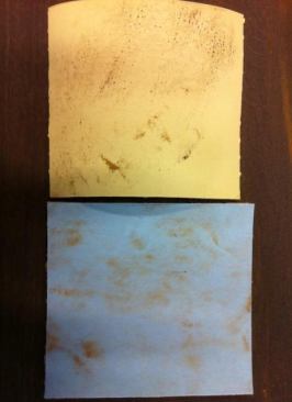 Granat (below) consistently outperformed and subsequently replaced Mirka Goldflex (above) in our company.