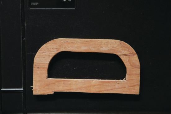 Cut a hole in the middle of the pushstick with a jigsaw if you want more of a handle grip.