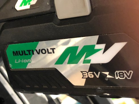 With this saw you essentially purchase a corded saw and can graduate into Metabo HPT’s cordless 36-volt cordless system as you see fit.