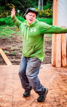 Tim Uhler is light on his toes in his Lexingtons.