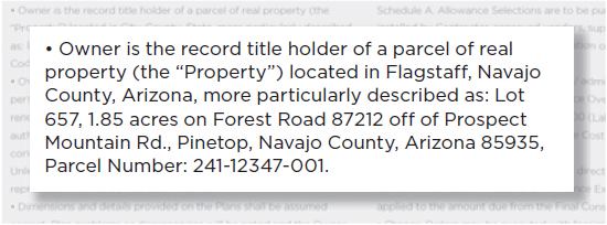 Full contact information.