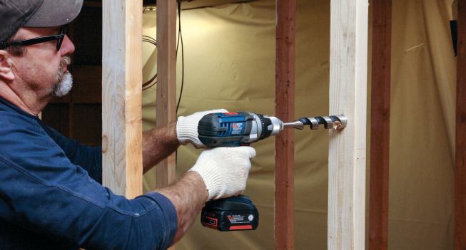 "If I could own just one cordless drill/driver," says the author, "it would be a full-size 18-volt lithium-ion model." A Bosch DDH 181-01 is pictured above, and there are many other choices within the class, including lighter-weight compact models.