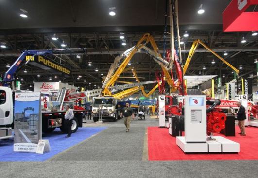 Concrete pump trucks - makes you wonder how they got all of the boom arms in there like that.