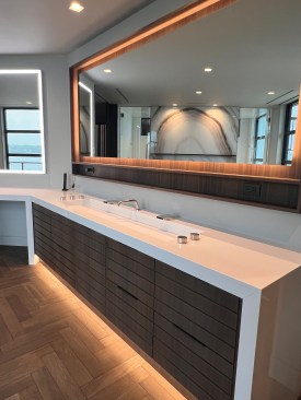 Further examples of lights in the second bathroom. 