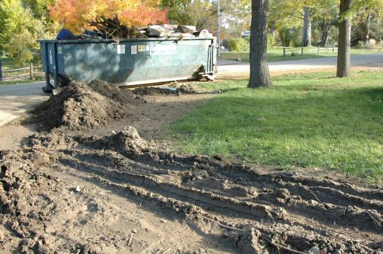 Roll-off containers placed in neighborhoods were supposed to be off limits for contractor use.