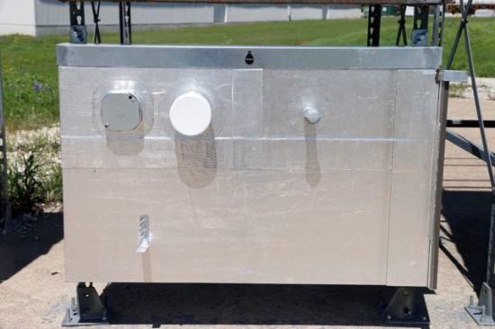 I like Polyguard’s Alum-A-Flash because the aluminum face has basically unlimited UV resistance. The manufacturer says to cover in 1 year but this sample looks great after 2 years in the sun.