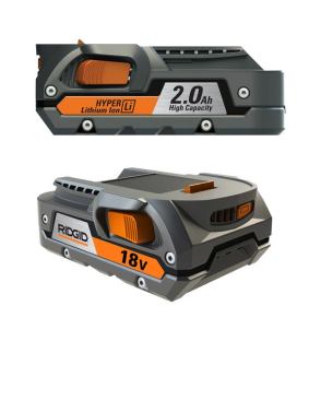 This is the new compact Hyper Lithium battery. it has half the number of cells of the high capacity battery, which is why it's 2.0 rather than 4.0 Ah. Still, it's better than the older compact pack, which was 1.5 Ah. This size pack is what normally comes with Ridgid tools. There may be a few that come with the larger, high capacity pack, but usually they come bare or with compact packs.