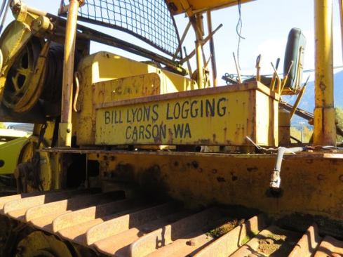 Bill Lyons logging donated this machine to the museum.