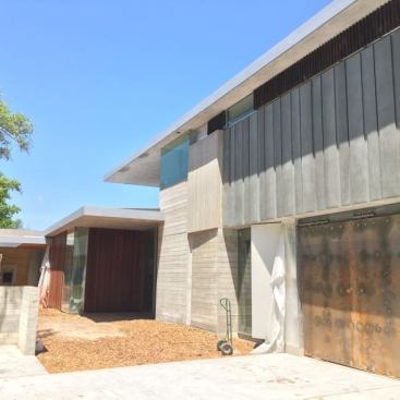 This amazing modern house is almost done!