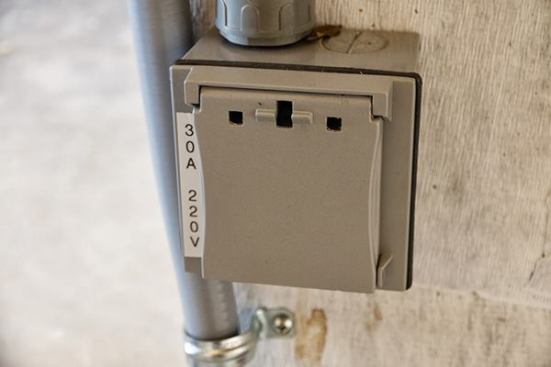 These 220V plug are for our portable dehumidifiers and air conditioners.