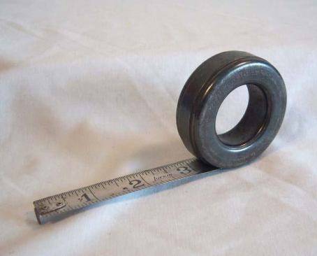 The Lufkin Donut has a 6-foot stainless steel blade. It probably cost plenty new.