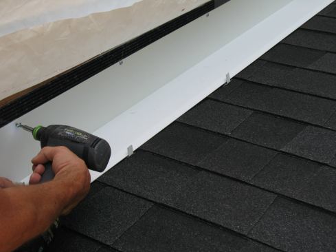 The wall leg is attached to the wall with nails or screws.