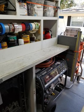 Large, bulky items stow under the bench or away securely. 