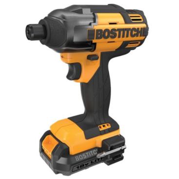 The 18-volt impact driver (BTC440LB) has a 1/4-inch hex chuck and can deliver 0-3,100 impacts per minute at 0-2,800 RPM. According to the manufacturer it weighs 3.4 pounds and is 6 3/4 inches long. It has an LED work light and comes in a kit box with one compact lithium-ion battery, charter, bit, and bit tip storage. The MSRP is $100. The impact driver can also be purchased with a drill/driver in a combo kit that includes a case two compact batteries, a charger, some bits, and a belt clip – which oddly enough is only in the combo kit. MSRP $190.The MSRP for compact batteries is $70.