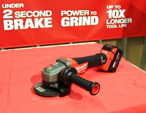 M18 Fuel Grinder. Milwaukee’s previous brushless grinder came in second in our cordless grinder test so it will be interesting to try this new model (
2783) when it comes out. The main improvement over the earlier model is the addition of brake that will stop the disk in less than 2 seconds—which makes it far less likely something bad will happen when you turn it off and put it down. Features include a clutch, a dual-activation non-locking paddle switch, and tool-free adjustment of the guard. Speed: 8,500 rpm. Disks: 4 1/2” and 5”. Available: July 2015.